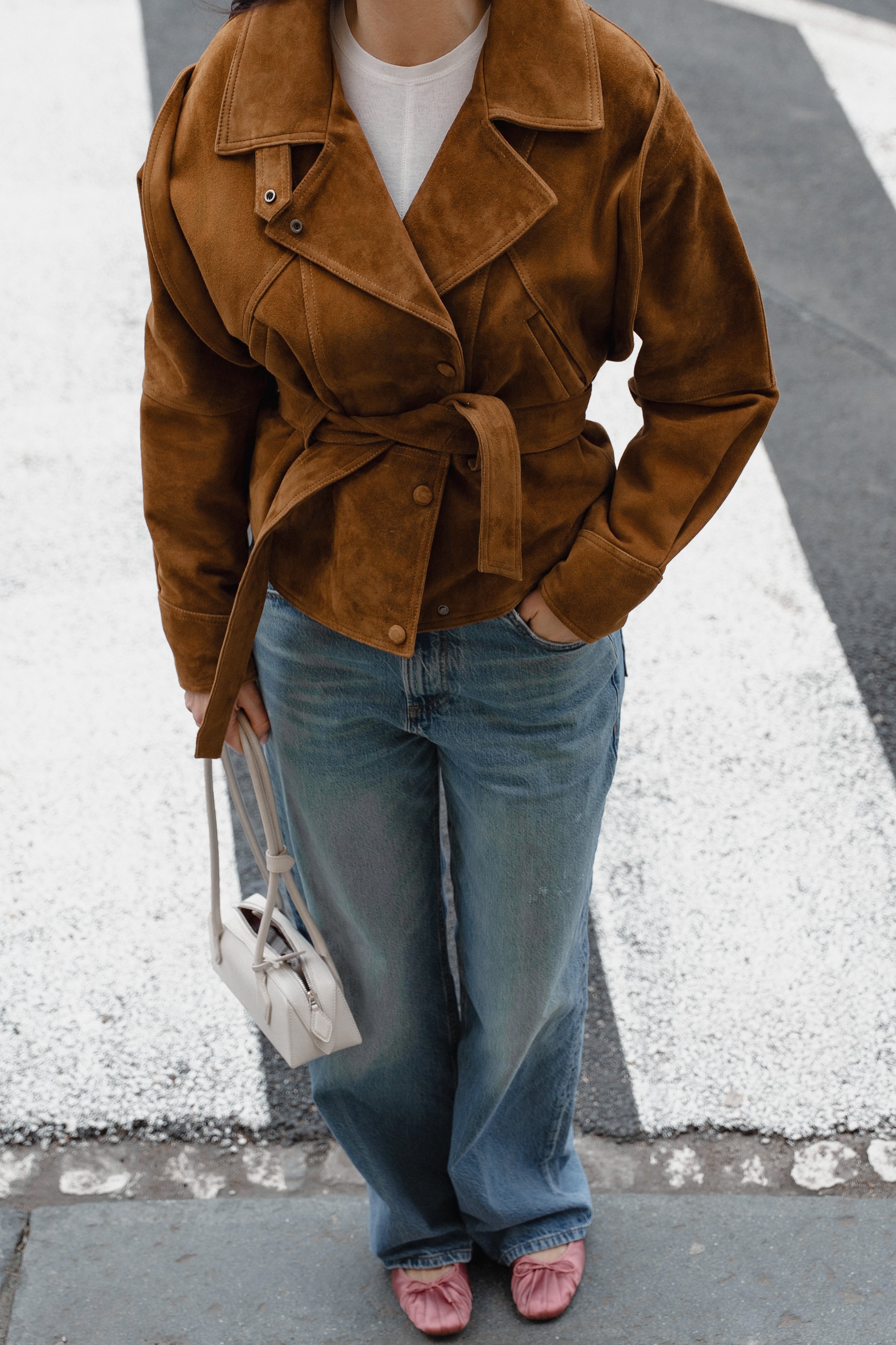 Suede Jacket Frame