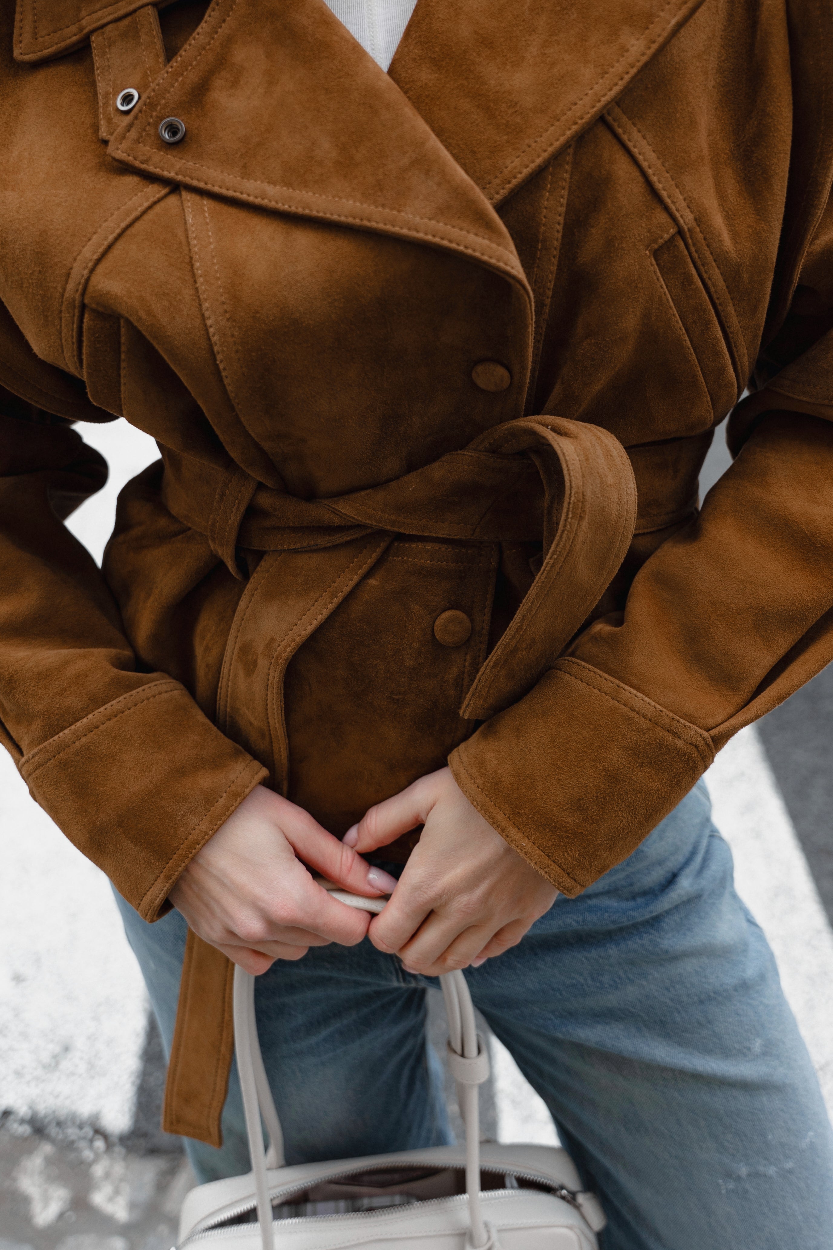 Suede Jacket Frame