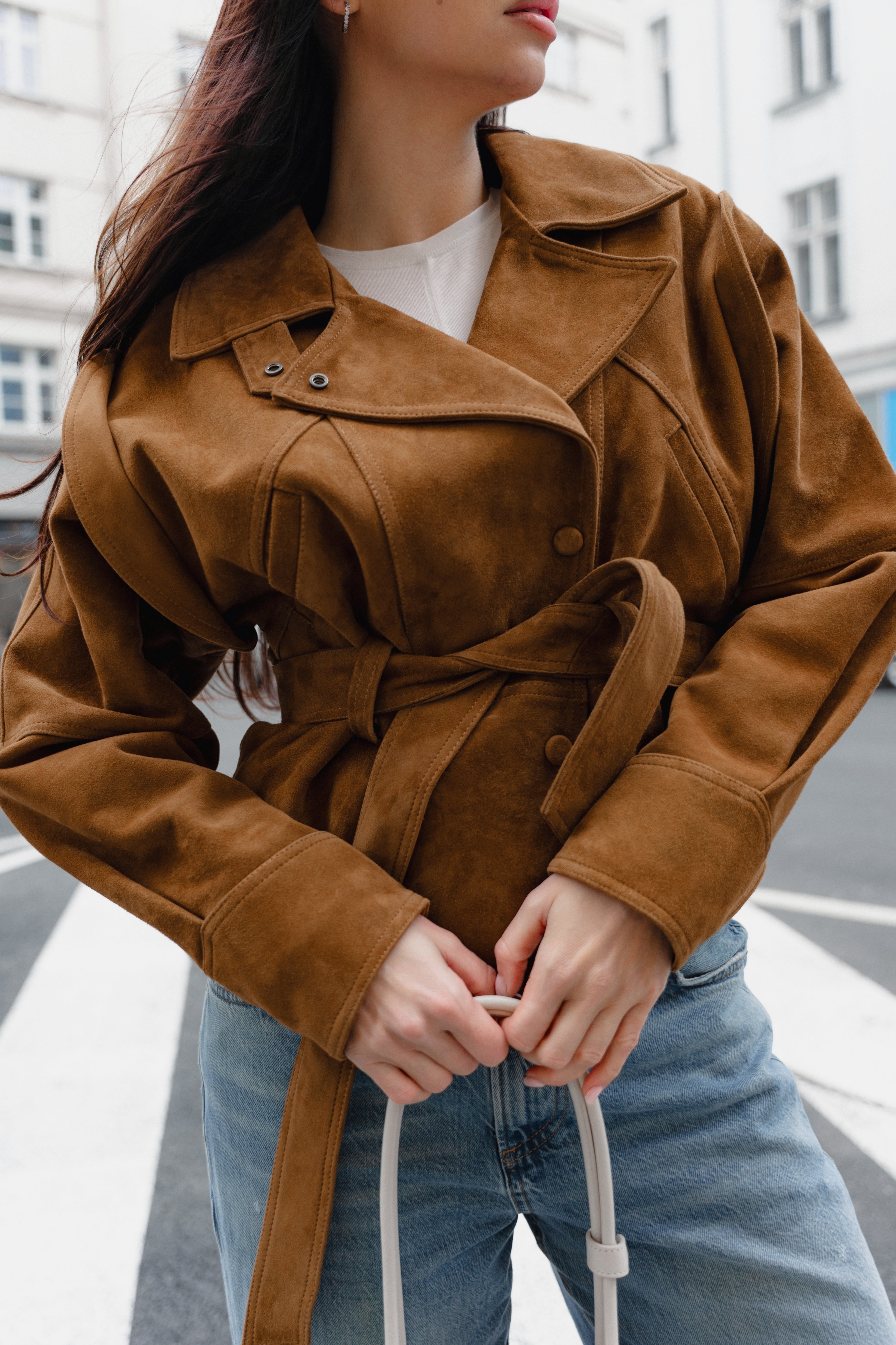 Suede Jacket Frame