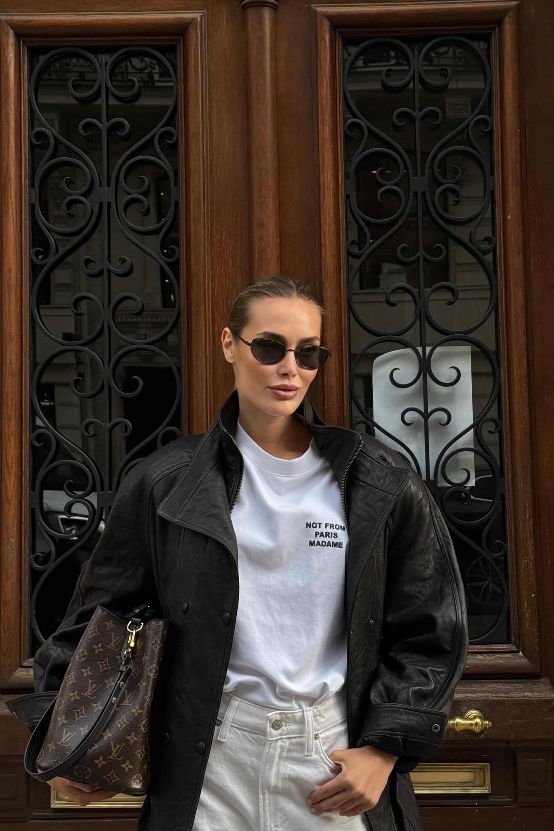 Leather parka jacket finefurs vienna pravá kůže bunda