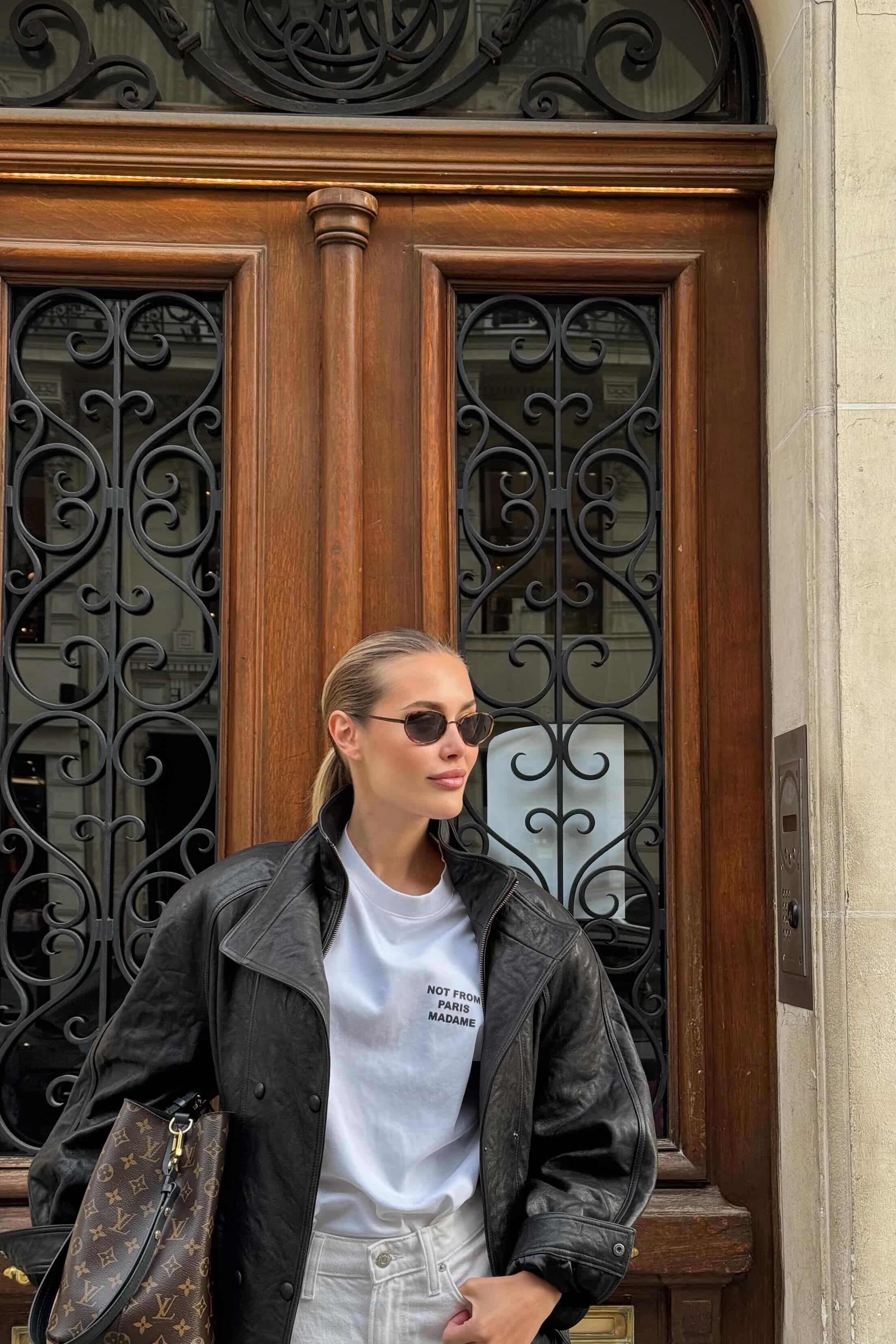 Leather parka jacket finefurs vienna pravá kůže bunda
