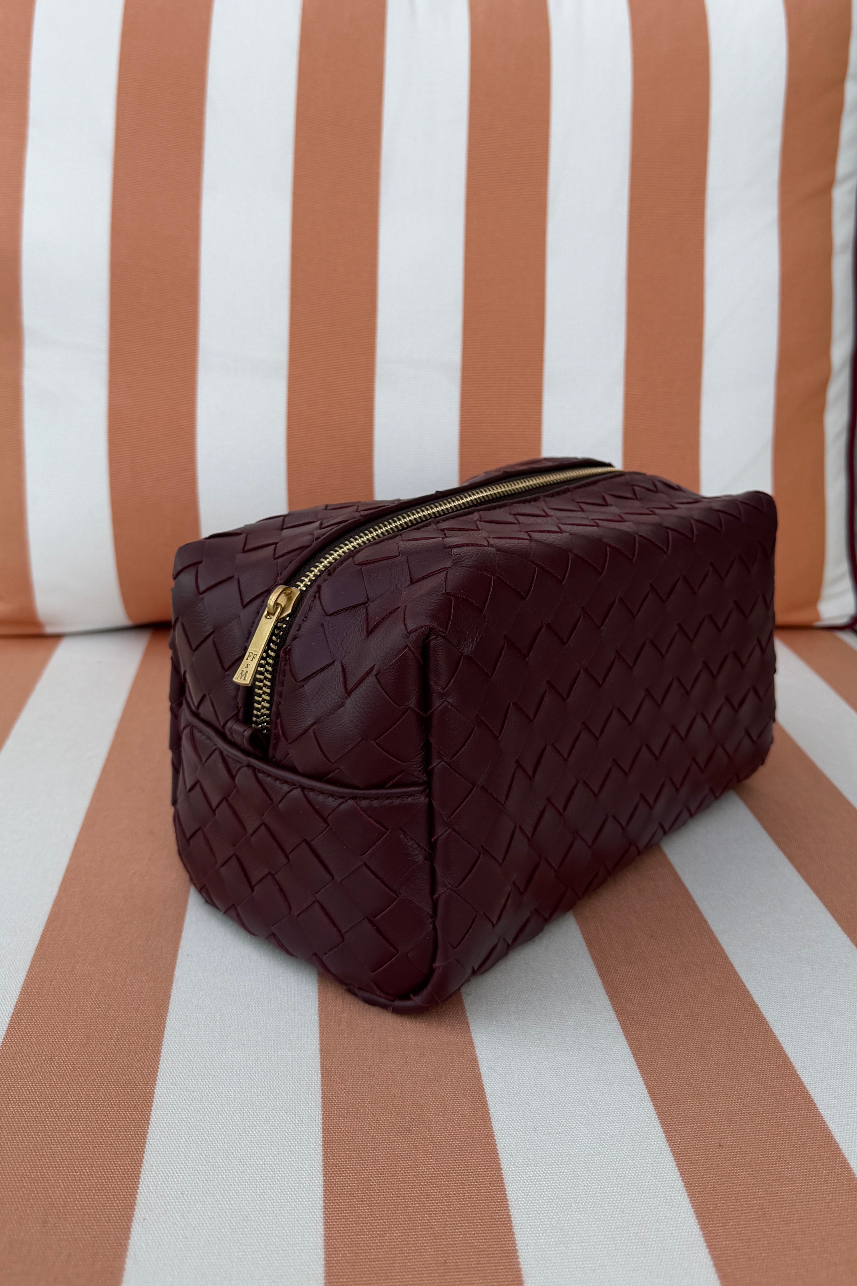 Leather Pouch Merlot