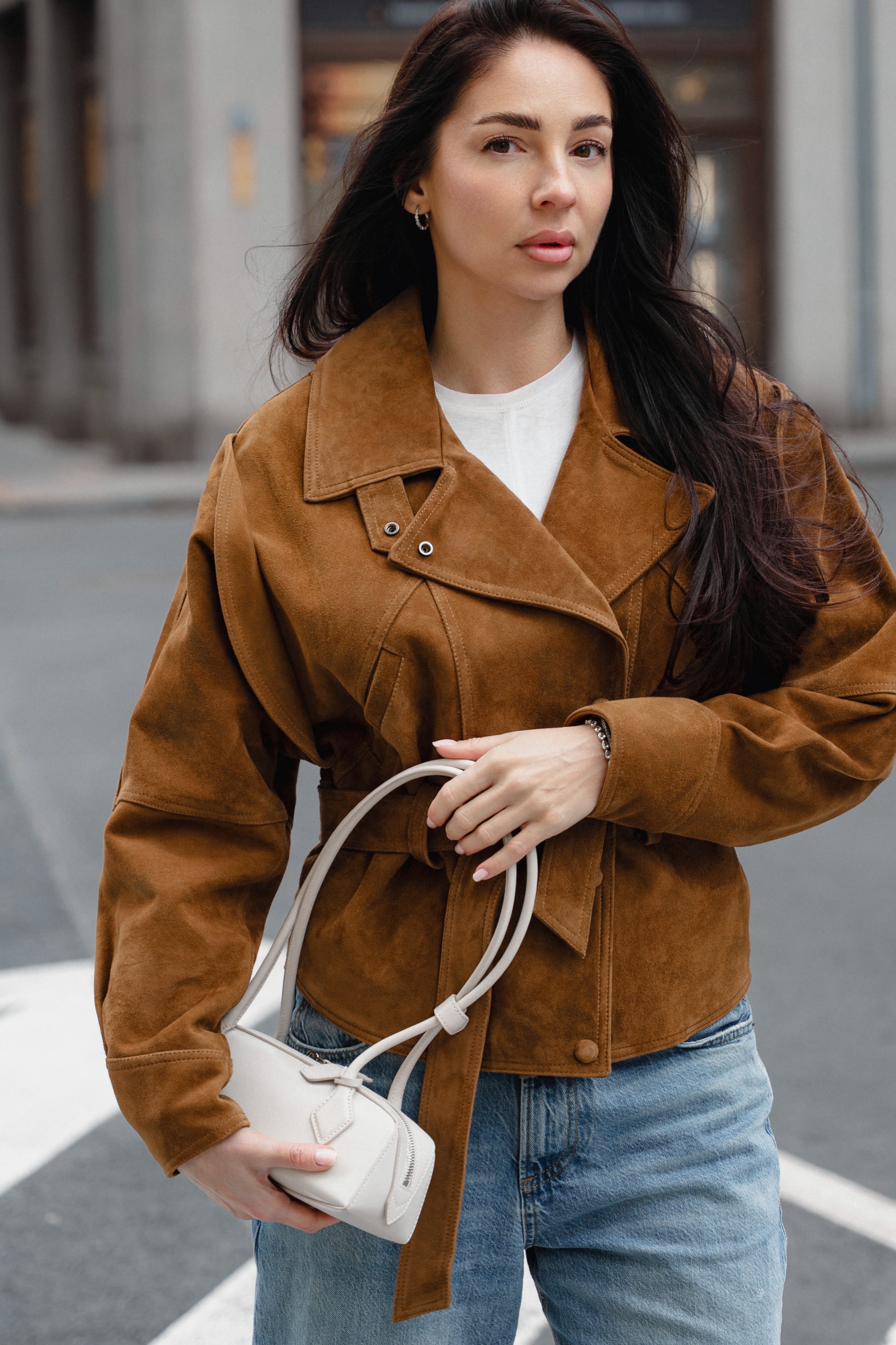 Suede Jacket Frame