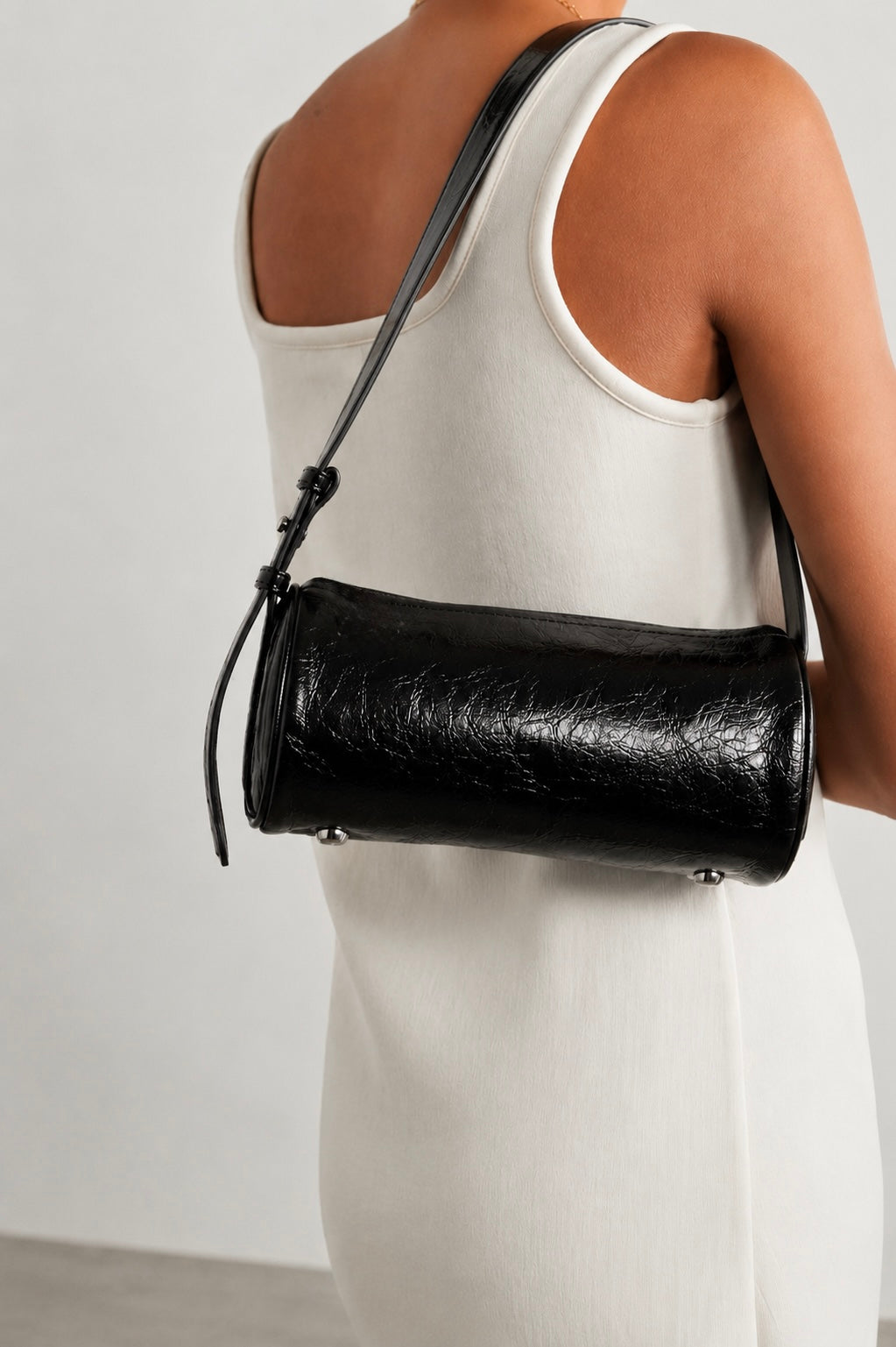 Donna Leather Shoulder Bag