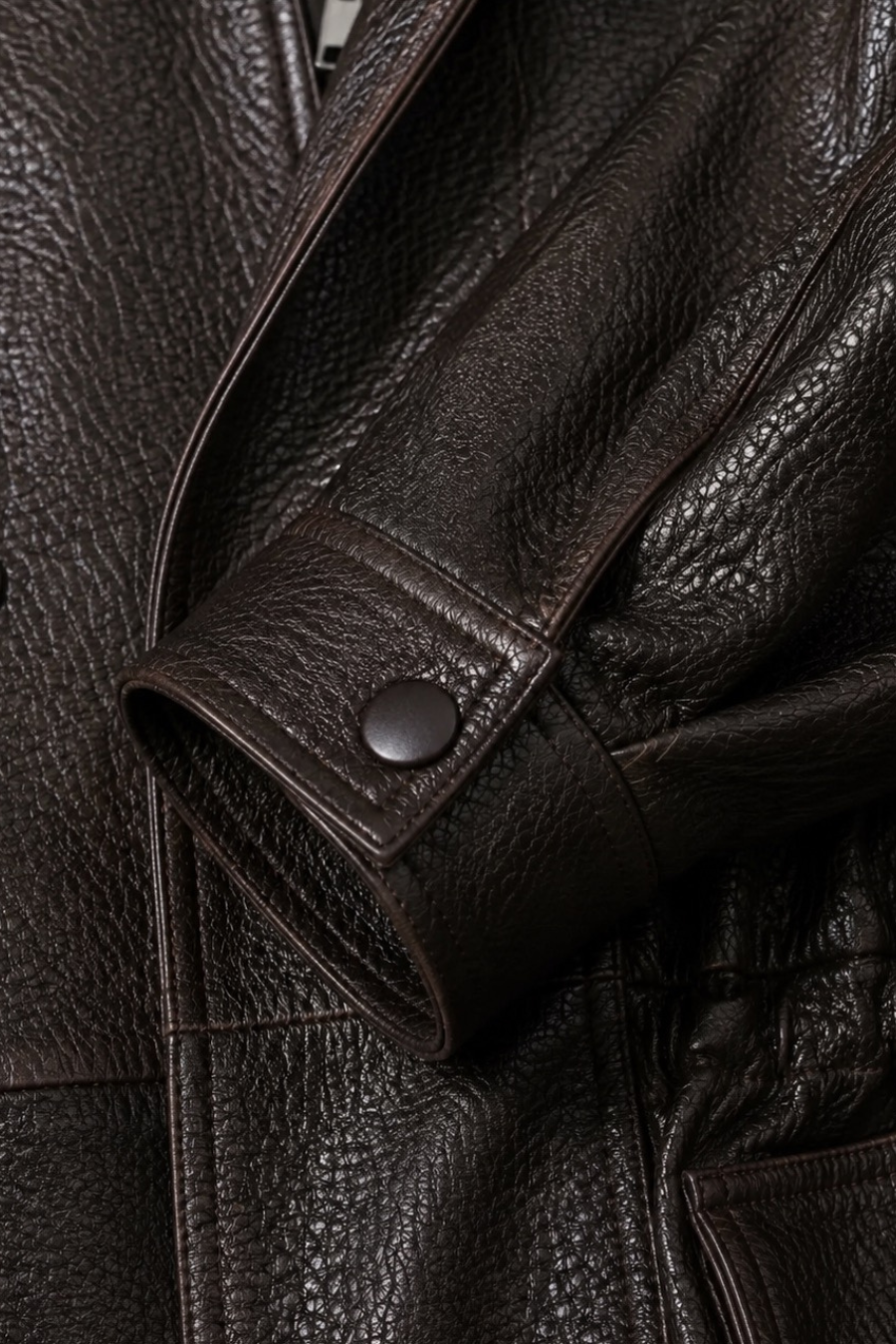 Leather parka jacket finefurs vienna long pravá kůže bunda