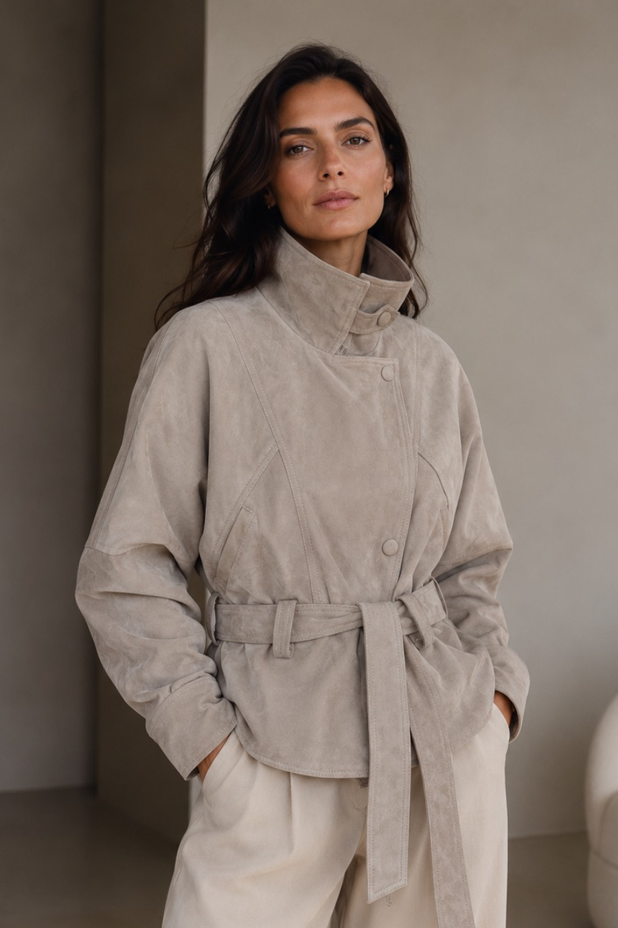 Suede Jacket Frame