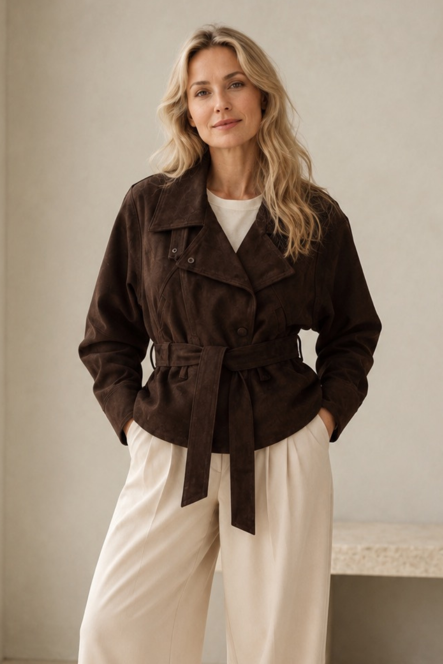 Suede Jacket Frame