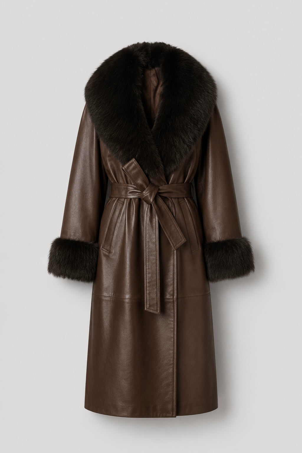 Dakota Leather Coat