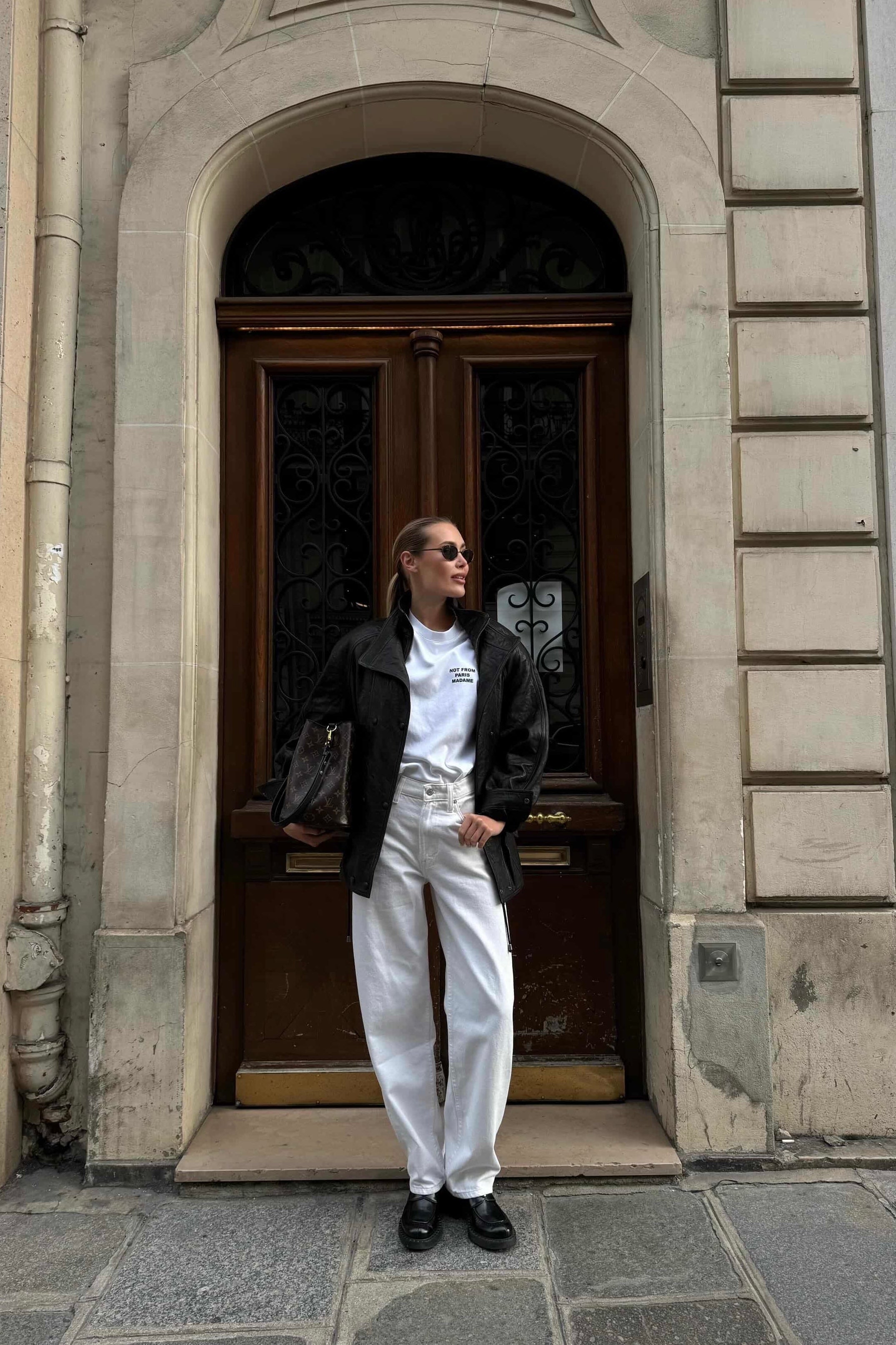Leather parka jacket finefurs vienna  pravá kůže bunda
