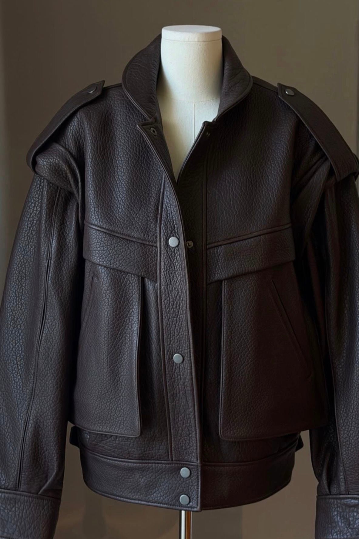 Luna bomber leather jacket kožená bunda pravá kůže Prémiová