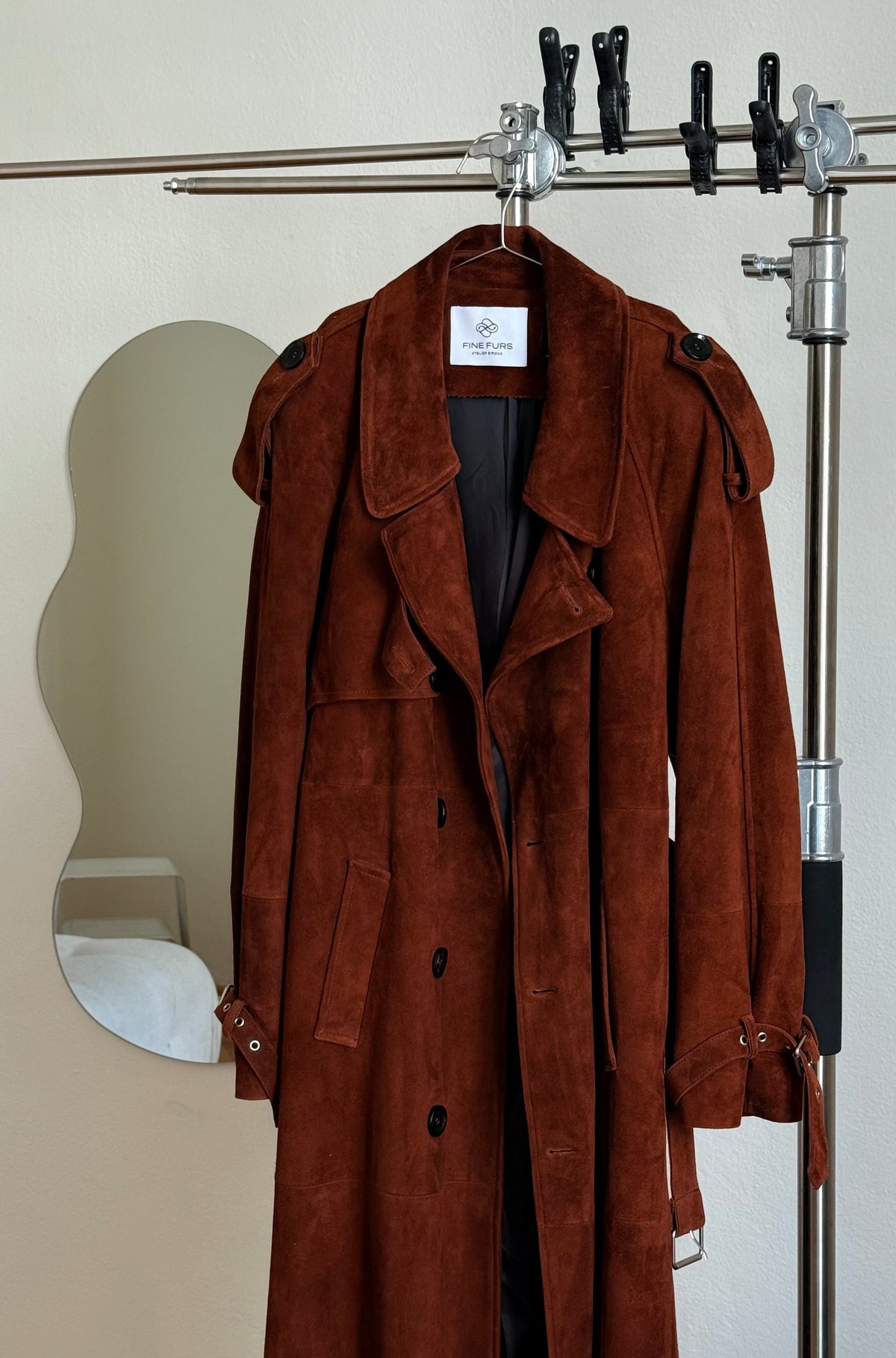 Suede Trenchcoat Carmen