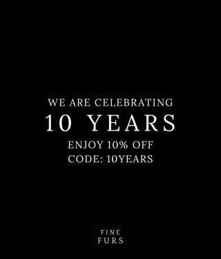 🎁 Od nás pro vás! Sleva 10% na celý e-shop, včetně novinek. Kód: 10LET -> finefurs.cz Platí do konce Listopadu.